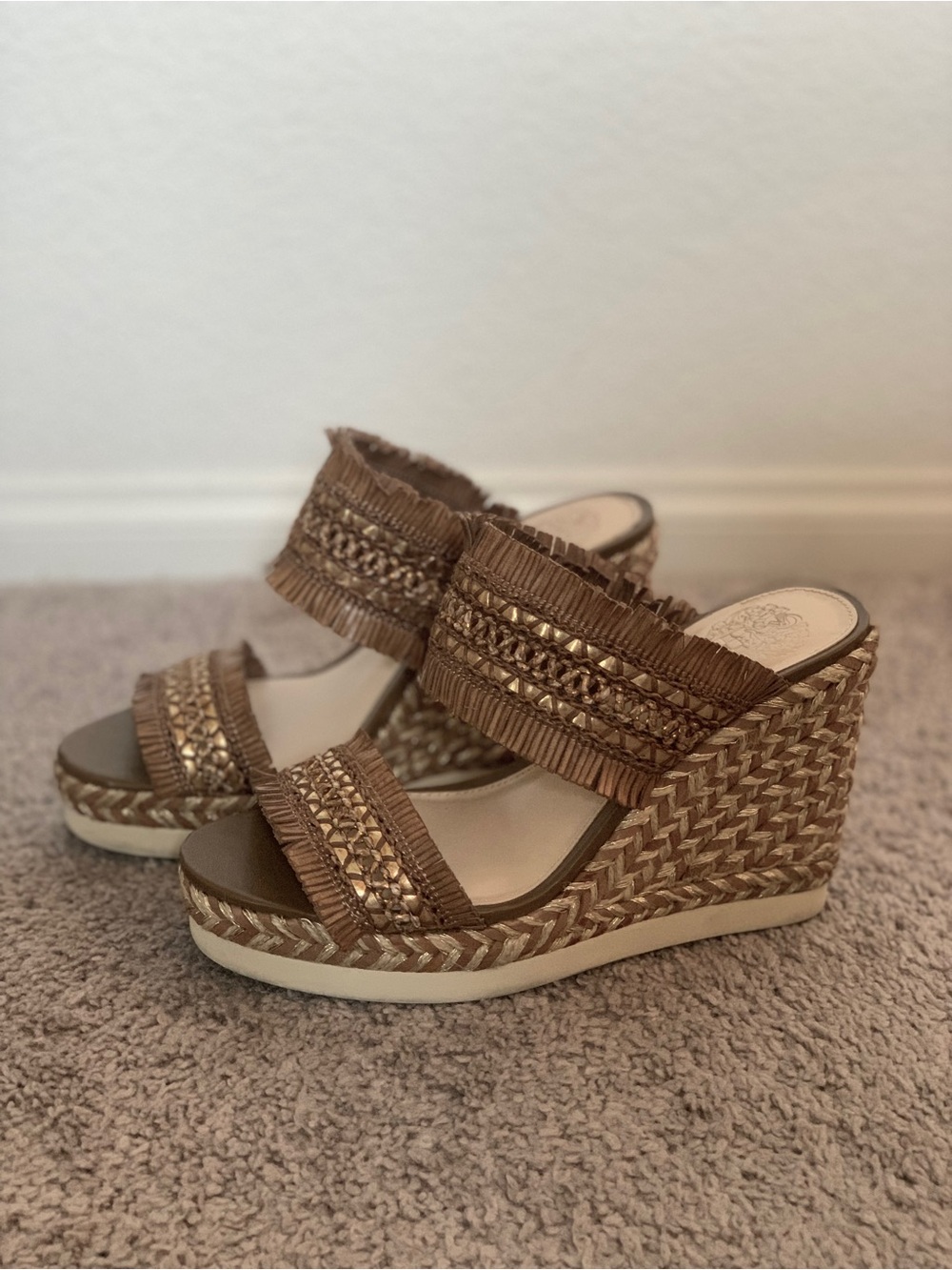 Vince Camuto Brittnuh Wedge Espadrille Sandals